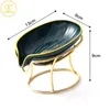 Dishes Light Luxury Type Plastic Portable Soap Dish Holder Creative Soap Rack Tray Home Gadgets Household Merchandises Bathroom Product