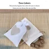 Jewelry Pouches Bag Burlap Drawstring Gift Storage Packaging Small Organizer Ring Earrings Jewellery Necklace Reusable Pendant