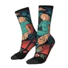 Meias masculinas meias loucas engraçadas para homens Aran Nouveau Hip Hop Harajuku Metroid Zero Mission Game Happy Quality Padrão de qualidade
