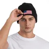 Bérets 35 étoiles drapeau américain Bonnet chapeaux West Beanie personnalisé tricoté chapeau automne drôle femme mâle Kpop élastique casquettes