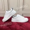 2023 nouveau haut de luxe Designer Sneakers en cuir de veau Casual Chaussures Vintage Baskets en cuir All-match Stylist Sneaker Leisure Shoe Platform Lace-up