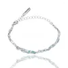 Link Bracelets Mint Color Bracelet For Women/Wanderer Poets Collection Handicrafts Small And High End Feel Accessories