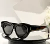 506 Occhiali da sole Donna Nero / Nero Cat Eye Occhiali da sole moda estiva Sunnies gafas de sol Sonnenbrille Occhiali da sole UV400 Occhiali con scatola