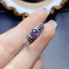 Cluster ringen echte Alexandrite ring 925 sterling zilver voor vrouwen huwelijkscadeau haar handgemaakte Boheemse edelsteen geboortesteen