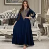 Casual klänningar Elegant afrikan för kvinnor Muslimska mode Abaya Dashiki Spring Maxi Dress Ladies Traditionella kläder Fairy