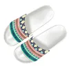 Chaussons Nopersonality Aztèque Aquarelle Motif Sans Couture Sandales Femme Maison Rétro Facile À Porter Mode Un Mot Adulte