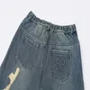 Pantalons de grande taille pour hommes Jeans de créateur pour hommes avec impression de lettres estampillées Pantalons décontractés pour hommes de mode hip-hop pour femmes 03887