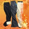 Calças masculinas inverno quente lã homens 2023 lambswool grosso casual térmico sweatpants masculino calças de alta qualidade à prova dwaterproof água corredores