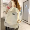 Mochila vintage veludo feminino cor sólida simples feminino estudante sacos de escola senhora saco de livro de viagem kawaii menino menina