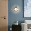 Wandlampen Moderne Led Wandlamp Creatieve Streep Glas Nordic Goud Verlichtingsarmatuur Woonkamer Badkamer Nachtkastje Slaapkamer Decoratie Blaker Verlichting Q231127