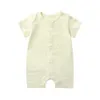 Zestawy odzieży Wysokiej jakości ubrania dla niemowląt Noworodka dla chłopca 6-12 miesięcy lniana romper