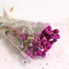 Dekorasyon için kurutulmuş dekoratif çiçekler korunmuş küre amaranth buket çiçekçi malzemeleri düğün ev sevgililer günü hediyeler