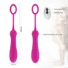 Vibratoren Teleskop-Ei-Stick, kabellose Fernbedienung, Silikon-Aufladung, Damen-8-Frequenz-Vibration, G-Punkt-Masturbation, sexuelle Produkte für Erwachsene