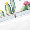 Juegos de cama Flores de cactus Ropa de cama Plantas tropicales Funda nórdica Juego de cama con estampado de plantas de verano Juego de cama de cactus verde Dropshipers Juegos de cama 230427