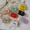 Children's Bag New Girl Pearl Handbag Small Fragrant Wind Lingge Jelly Bag Mini One Shoulder Crossbody Bag