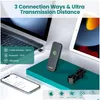 Scanners Mini 2D Scanner de codes à barres sans fil Portable 3In1 Bluetooth 24G USB Filaire QR 1D Lecteur de codes à barres pour l'inventaire 230808 Drop Delive Dhhjr