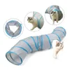 Toys S shape Cat Tunnel Long 130cm Funny Pet Tunnel Cat Play Tunnel Kitten Play Toy Collapsible Rabbit Play Tunnel gato