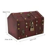Watch Boxes Wooden Vintage Jewelry Box Collectible Decorative Combination Lock Storage Elegant Convenient Beautiful For