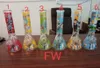 Cartoon Bong Wasserpfeife Wasserpfeifen Wasser bedrucktes Glas Shisha Bongs Bowl Dab Rig