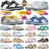 2024 Panda Low Casual Chaussures Ayantee Ice Triple Pink Déverrouillez votre espace si stade perdu Vert Gris Blanc Huile Vert Horigome UNC Lows Sports Hommes Femmes Baskets Baskets