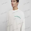 Sweats à capuche pour hommes Sweatshirts Cole Buxton Slogan T-shirt à manches longues gaufré brodé noir blanc S-XL T231127