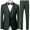 Smoking de casamento branco cinza justo 2024 blazers de lapela de pico sob medida 3 peças masculino bussiness roupa slim terno azul real borgonha formal baile de formatura masculino ternos de festa bonito