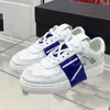 Valentino Low Top Leather VL7N Sneaker with Bands Designer Casual Shoes Women Men Rubber One Stud Shos White Black Mesh Sneakers Lace up Platform Sports Trainers