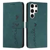 Custodie a portafoglio in pelle S24 Smile Heart Love per Samsung A05 A05S A15 A25 Ultra Plus Xiaomi 14 Pro Redmi 13C 13T Porta carte di credito ID contanti Flip Cover Custodia antiurto