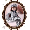 Poupées 30 cm BJD poupée beauté fille costume robe jouets 15 mobile articulé princesse maquillage yeux bruns bricolage jouet cadeau pour les filles 230427