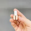 Storage Bottles 100Pcs/Lot Rosepink Metal Screw Cover Cap Fitting For Essence Oil/Serum Accessory18mm Bottle Neck Mirror Surface