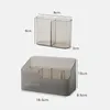 Boîtes de rangement Bacs Portable Transparent Maquillage Organisateur Boîte Acrylique Maquillage Cosmétique Tiroirs