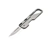 Titanlegering Mini Folding Knife High Hardness D2 Blade Keychain Pendant Pocket Paring Knife Outdoor EDC Tools