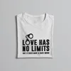T-shirts pour hommes t-shirt BDSM amour sans limites mais a un mot sûr mode chemise en Polyester Harajuku sweats tendance