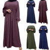 民族衣類イスラム教徒のゆるい黒いアバヤ女性着物ドバイジッパーフロントローブモロッコロングドレスジャラビヤトアラブラマダン女性カフタン