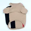 Maglioni 8 taglie in stile inglese maglione per cani abbigliamento per animali domestici britannico bulldog khaki maglione per piccoli vestiti di cani di grosso vestiti francese bulldog