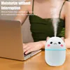 Desktop-Luftbefeuchter mit buntem Atmosphärenlicht, 250 ml Kapazität, kühler Nebel, Aroma-Diffusor, Zuhause, Schlafzimmer, Luftbefeuchter, Purifie