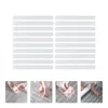 Bath Mats 20 Pcs Bathroom Non-slip Stickers Floor Anti Skid Strips Safety Shower Tread Belt Bathtub Eva Tape Self-adhesive Ladder