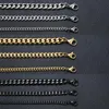 Charm Bracelets Vnox 311mm Chunky Miami Curb Chain Bracelet for Men Stainless Steel Cuban Link Chain Wristband Classic Punk Heavy Male Jewelry 230426