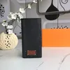 Дизайнерские кошельки мужские кошельки кошельки Damier Graphite Wallet Men Long Wallets держатель карты держатель паспорта Women Long складывает 301y