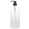 Lagringsflaskor 1000 ml Shampoo Bottle Lotion Press Travel Containers Refillerbar flytande tvål