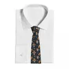 Bow Ties Mexican Sugar Skulls- With Chili Tie Skull Hip-Hop Street Cravat Wedding Necktie Polyester