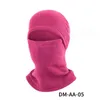 Máscara balaclava de lã polar para exterior, capuz quente multifuncional, inverno, à prova de vento, ciclismo, cobertura facial completa, esqui, pescoço, chapéu balaclava