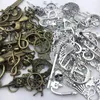 Charms 40pcsDIY Handcrafted First Accessories Steam Punk Mechanical Alloy Necklace Pendant Key Chain Material