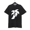 2023 Palm Angels T-shirt classica stampa di palme semplice lettera Top moda estiva casual abbigliamento di lusso camicia da uomo T-shirt unisex di alta qualità 03