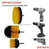 Interior Car Paint Maintenance Accessories Detailing Brush Power Scrubber Drill Brushes For Tire Wheel Rim Clean Air Vents Cleanin Dhmcr