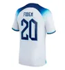 2023 2024 Saka Foden England National Team Football Kit Kit Red Shirts Białe niebieskie mężczyźni Kids Sterling Bellingham Rashford Grealish Kane Soccer Jerseys GD30