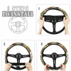 Steering Wheel Covers Car Accessories Tribal Ethnic Print Cover For Women Men Teen Non-slip Auto Decoration Anti-slip Protective