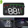 Auto HUD -дисплей автомобильный проектор сигнал тревога OBD2 Head Up Display Speedometer Электронные аксессуары 3,5 -дюймовый дисплей Head Up