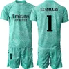 Nationslag 22-23 Soccer målvakt Andriy Lunin Jersey satte långärmad Thibaut Courtois Iker Casillas Keylor Navas Kepa Arrizabalaga Football Shirt Huangma