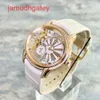 AP Swiss Luxury Watch Millennium Series 18K Rose Gold Original Diamond Set 39.5 Gauge Manual Mechanical Neutral Watch Watch 77247or ZZ A812CR.01